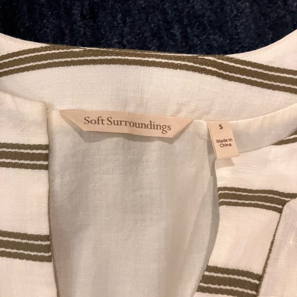 Soft Surroundings, striped mini dress - Picture 9 of 11